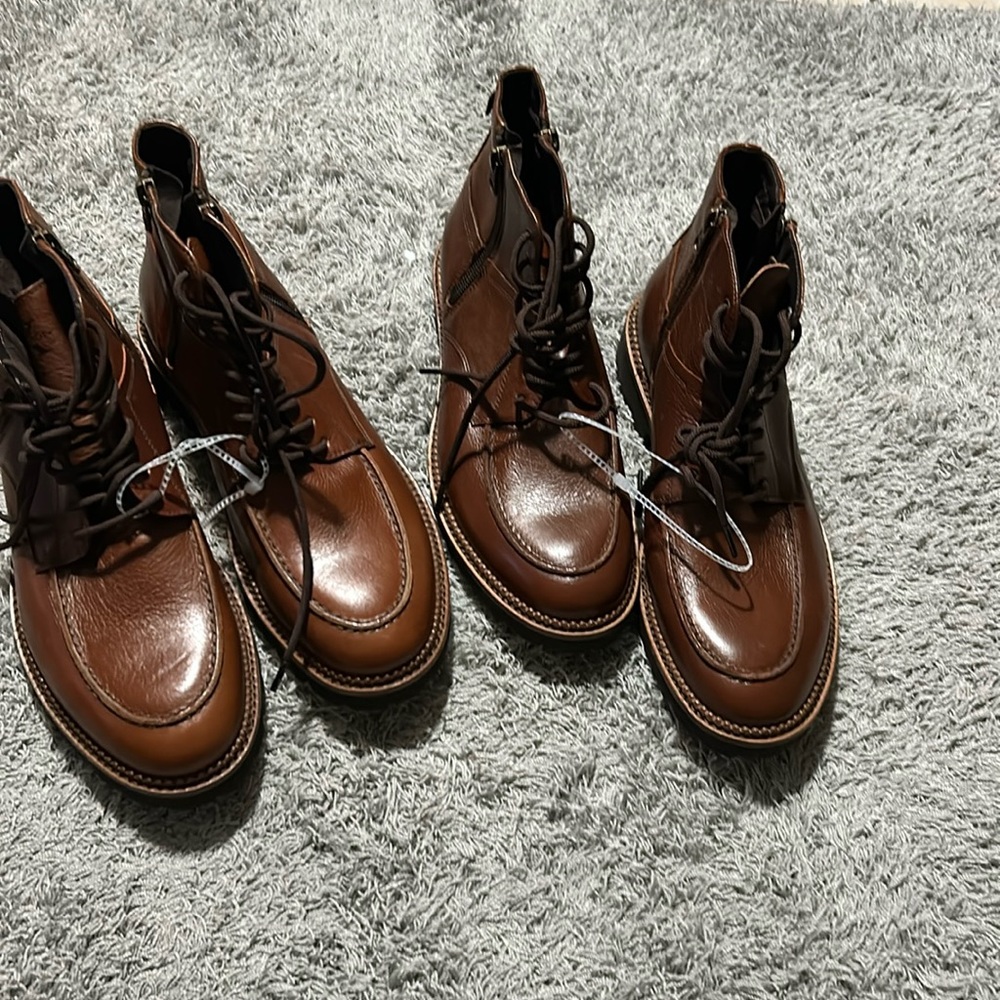 Brown NWT, SectionX boot size 8,5 leather upper.